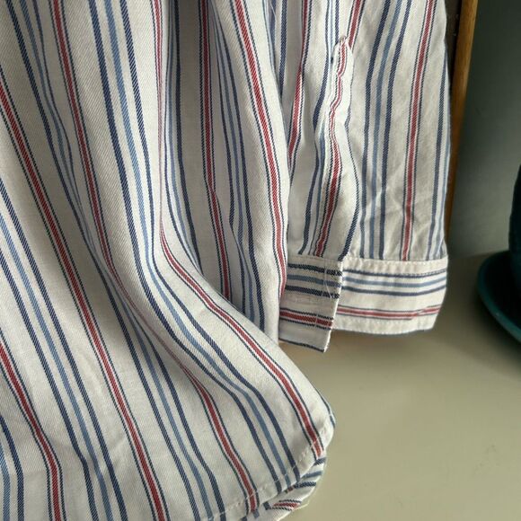 beachlunchlounge Multicolor Striped Blouse L - Picture 7 of 16